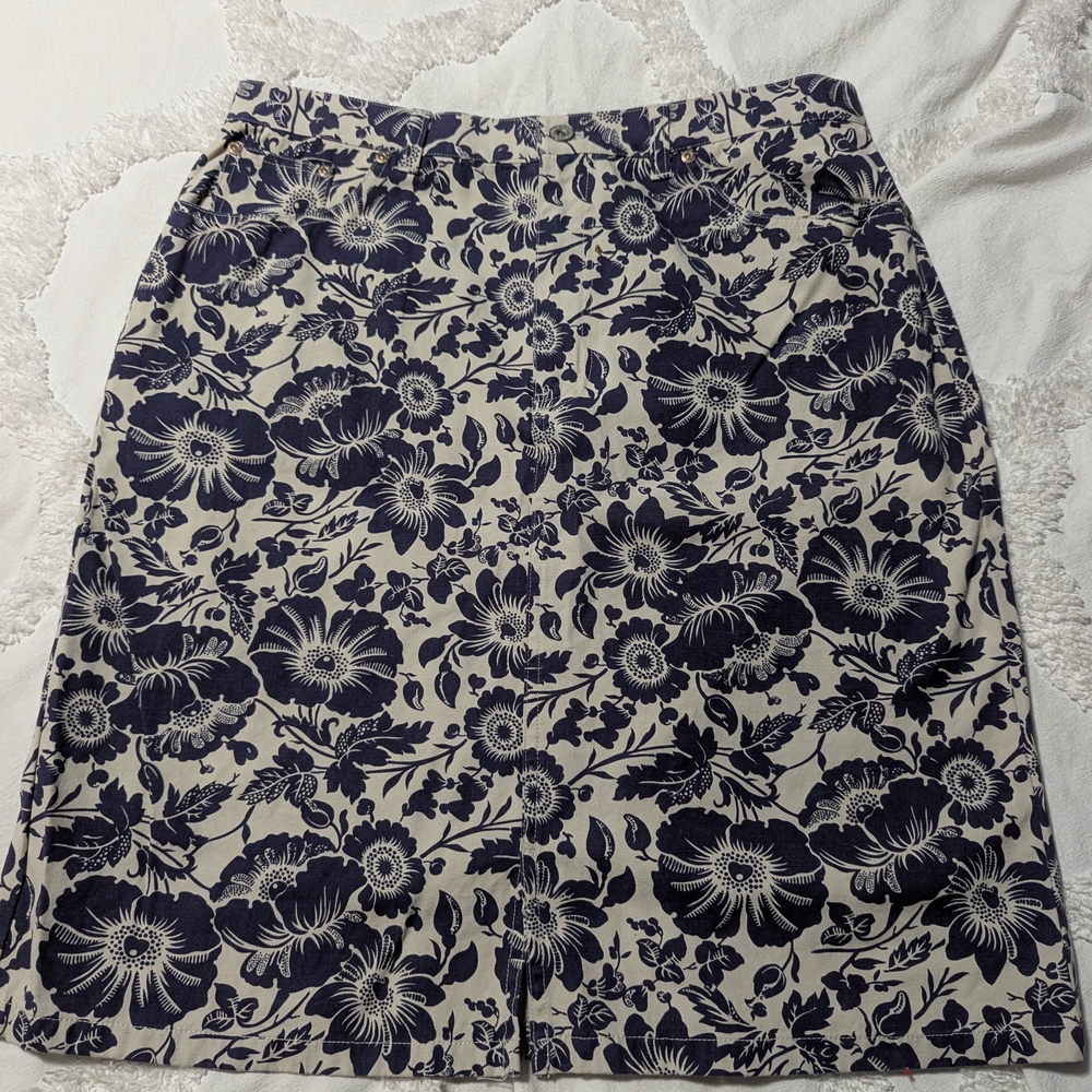 Floral Print Women's Skirt